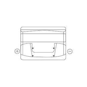 BATTERIE EXIDE EXCELL EB501 12V 50AH 450A – Image 3
