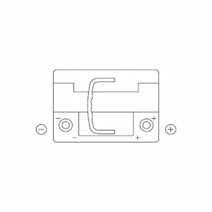 BATTERIE EXIDE START STOP AGM EK600 12V 60AH 680A – Image 4