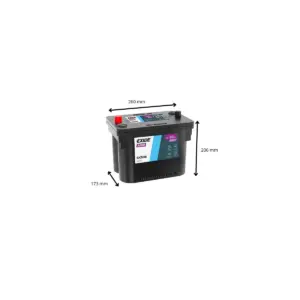 BATTERIE EXIDE START STOP AUXILIARY AGM EK508 12V 50AH 800A – Image 2