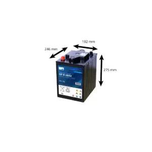BATTERIE GNB SONNENSCHEIN 6 VOLTS 180AH – Image 2
