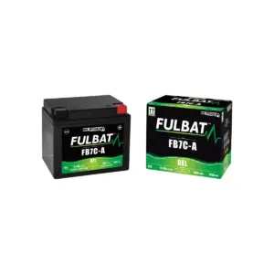 BATTERIE MOTO FULBAT GEL FB7C-A 12V 8AH 85A – Image 2