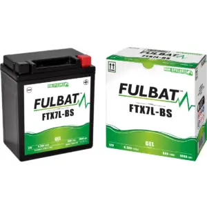 BATTERIE MOTO FULBAT GEL FTX7L-BS / YTX7L-BS 12V 6,3AH 100A – Image 2
