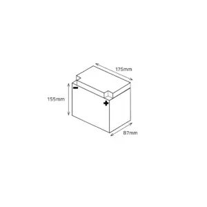 BATTERIE MOTO FULBAT LITHIUM LIFEPO4 FLTX20HL 12,8V 153,6WH 720A – Image 3