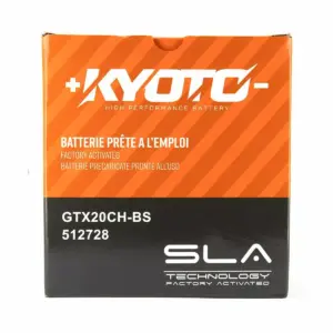 BATTERIE MOTO KYOTO AGM YTX20CH-BS 12V 18AH 230A – Image 2