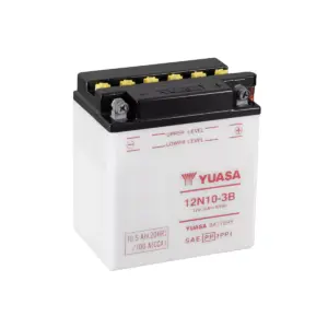 BATTERIE MOTO YUASA 12N10-3B 12V 10AH 100A – Image 2