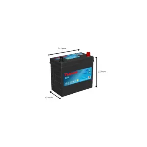 Batterie Start-stop AGM TUDOR TK454 12V 45Ah 380A – Image 2