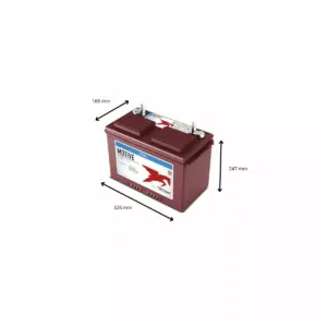 BATTERIE TROJAN DEEP CYCLE 27TMX 12V – Image 2