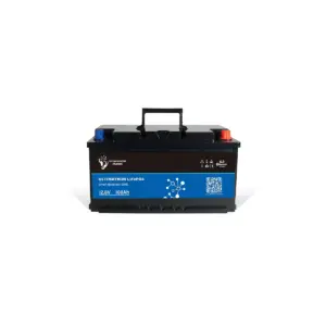 BATTERIE ULTIMATRON LIFEPO4 ULS-12-100 12,8V 100AH BLUETOOTH SMART BMS – Image 3