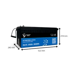 Batterie Ultimatron Lithium 36V 100Ah LiFePO4 Smart BMS Avec Bluetooth – Image 2