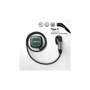 BORNE MURALE WALLBOX PULSAR PLUS NOIRE TYPE 2 - 22KW - 5M – Image 4