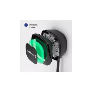 BORNE MURALE WALLBOX PULSAR PLUS NOIRE TYPE 2 - 22KW - 5M – Image 2