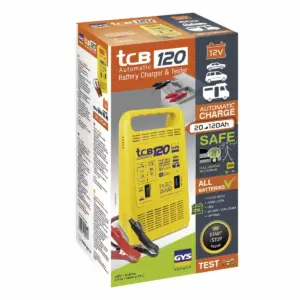 CHARGEUR DE BATTERIE AUTO GYS TCB 120 AUTOMATIC – Image 3