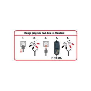 CHARGEUR OPTIMATE 4 DUAL PROGRAM CAN-BUS EDITION TM350 – Image 4