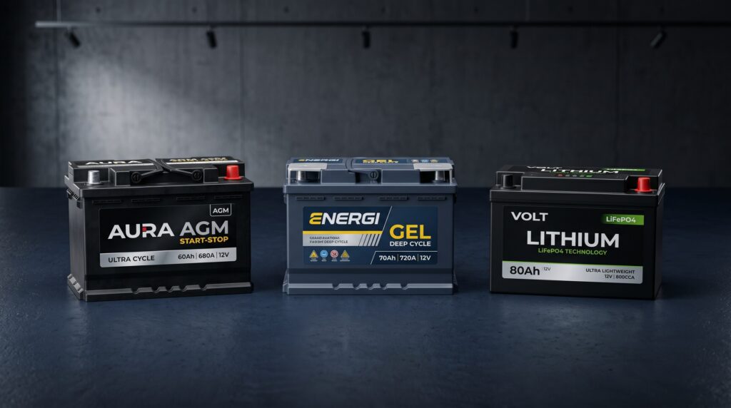 KRINNERSTORE — AGM Gel Lithium technologies