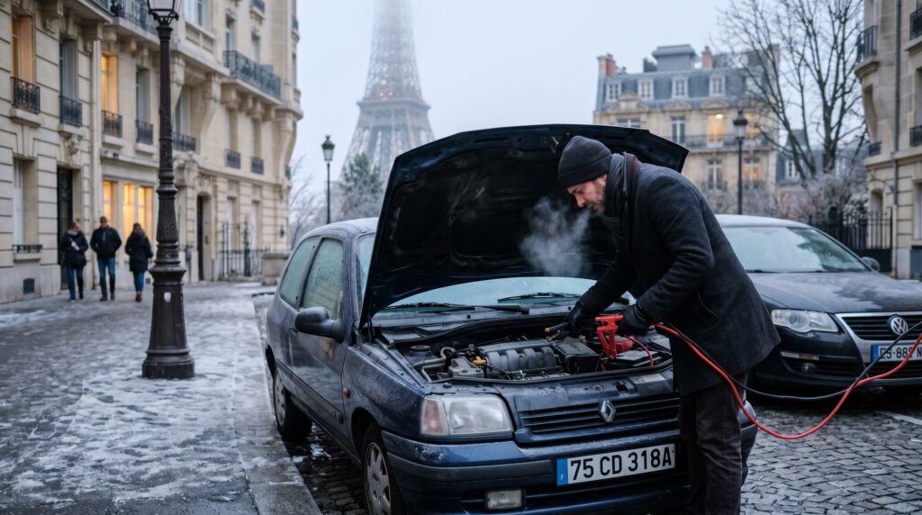 KRINNERSTORE — Batterie déchargée hiver